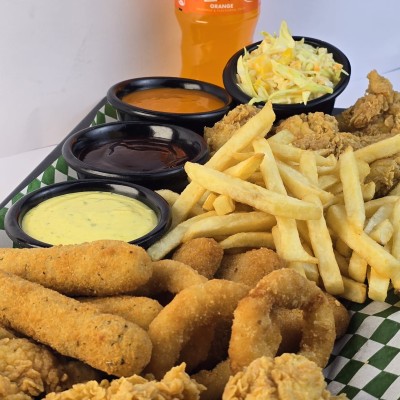 J's Bite combo appetizers packed to go